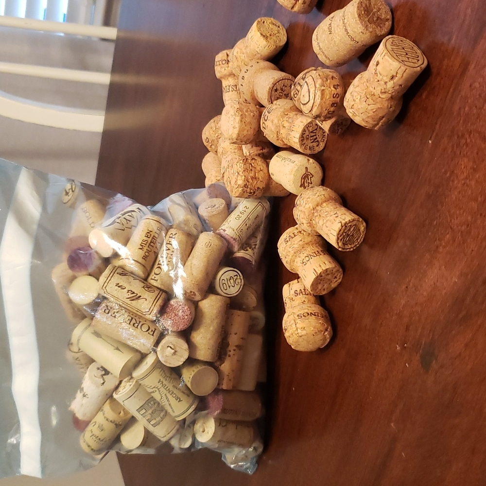 Wine and champagne corks